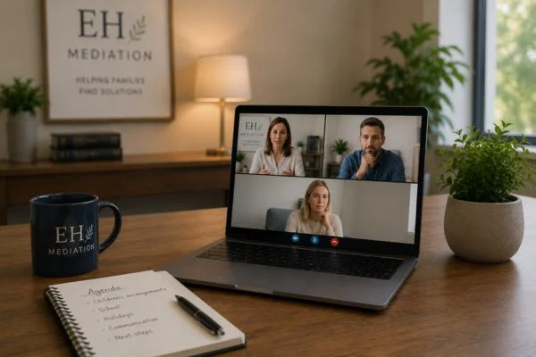 child access mediation Corsham online meeting.